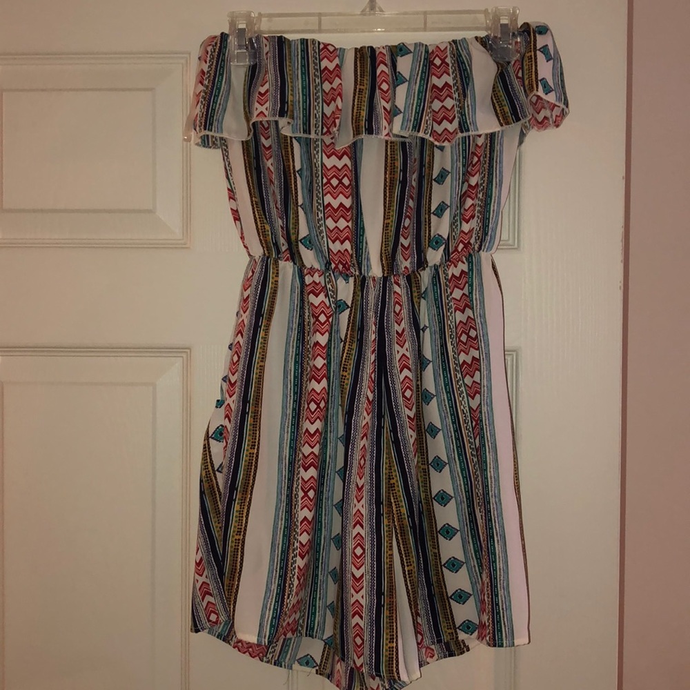 Colorful summer romper